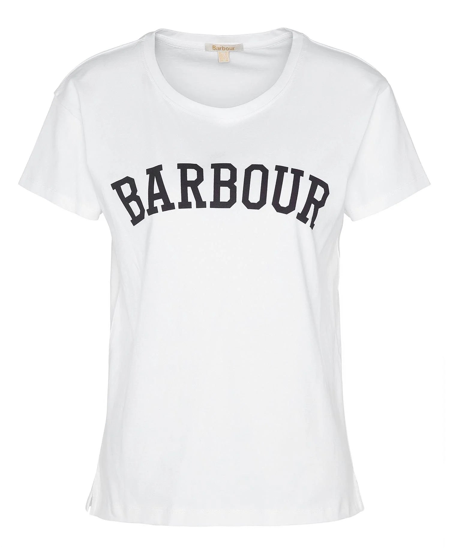 Barbour Northumberland Classic T-Shirt - White/Navy