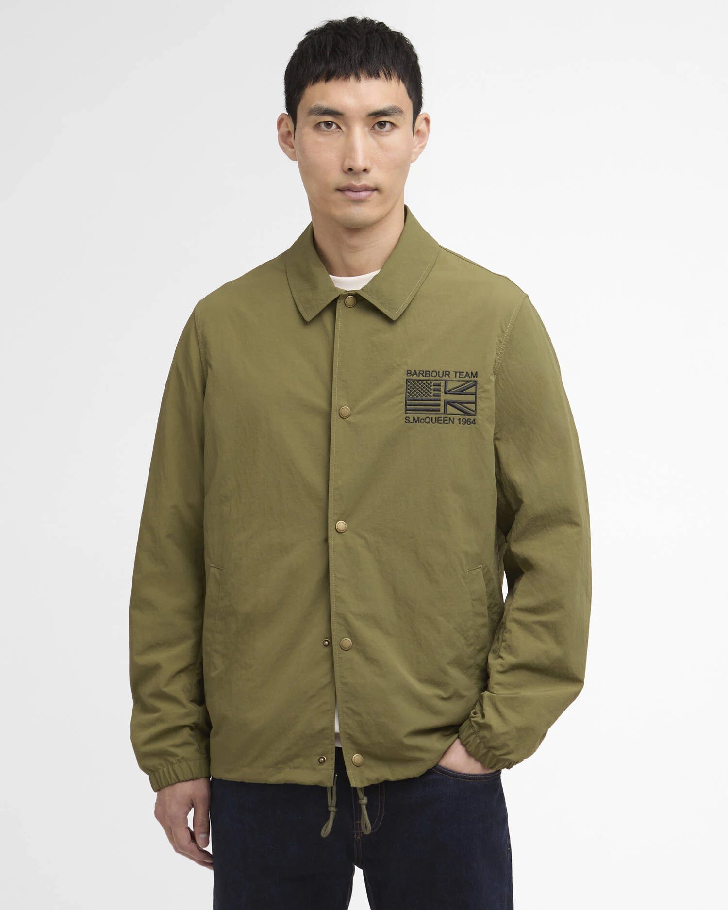 Barbour International Coach Casual Jacket - Burnt Olive