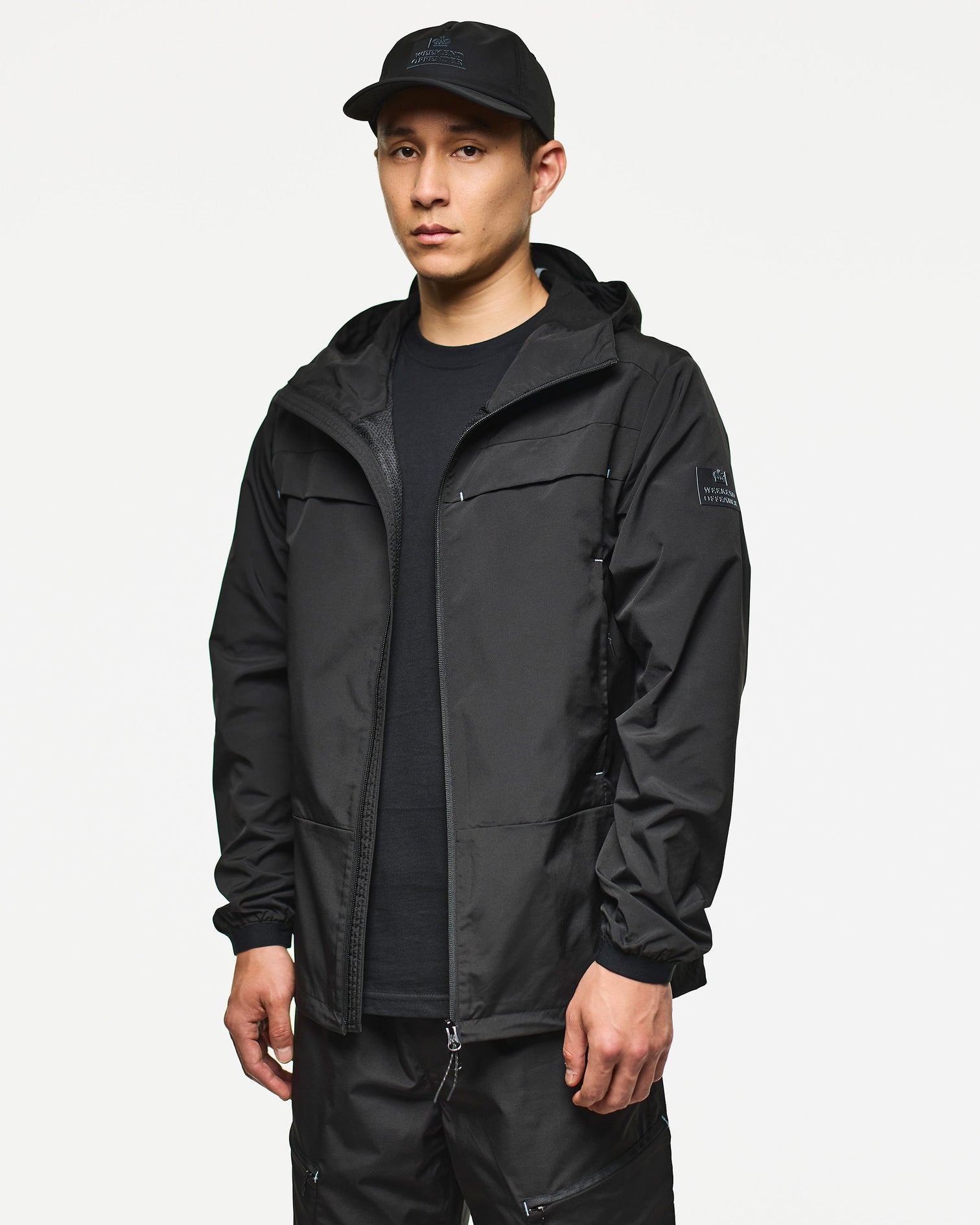 Weekend Offender Guadalajara Ergotek Windbreaker - Black