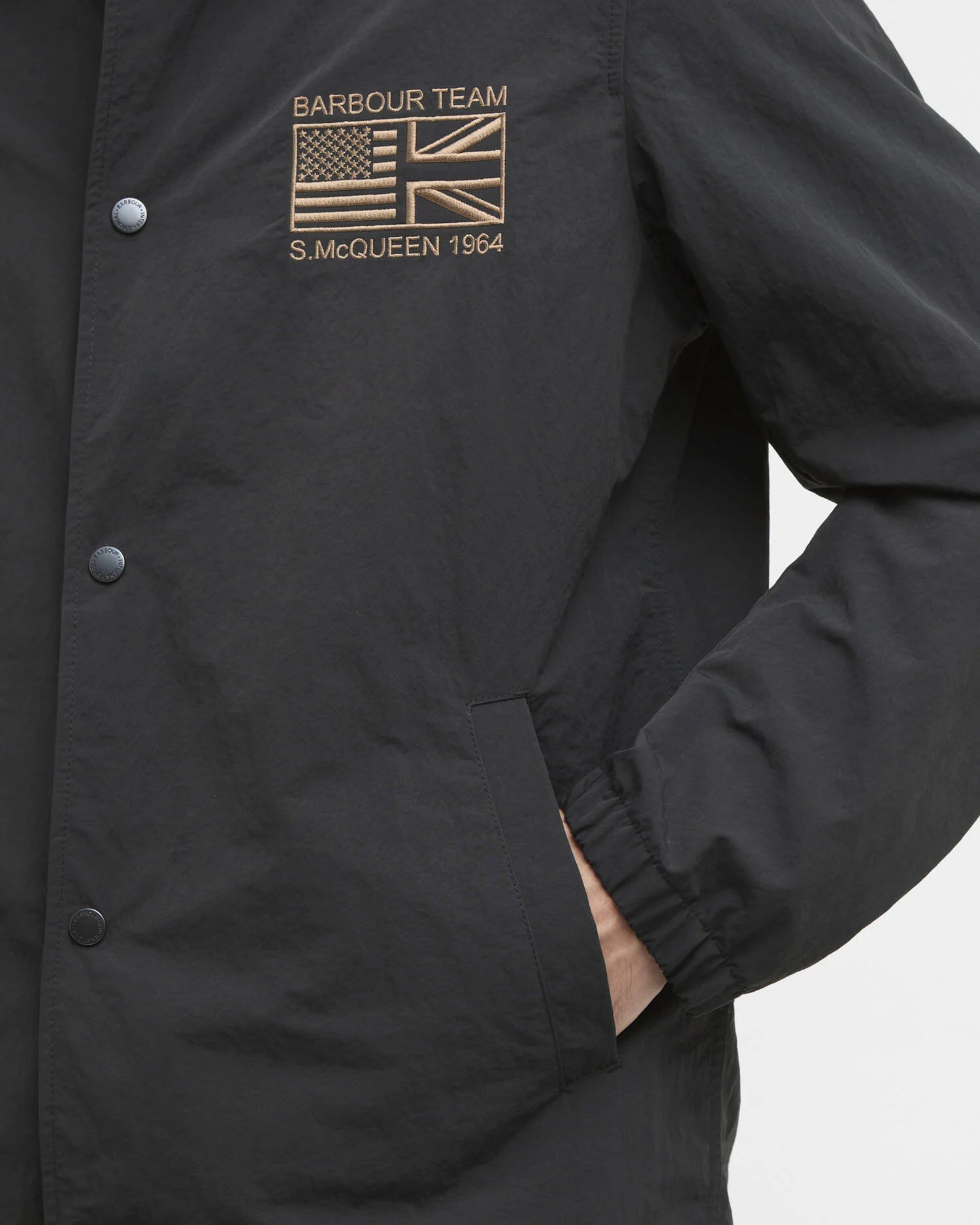 Barbour International Coach Casual Jacket - Black