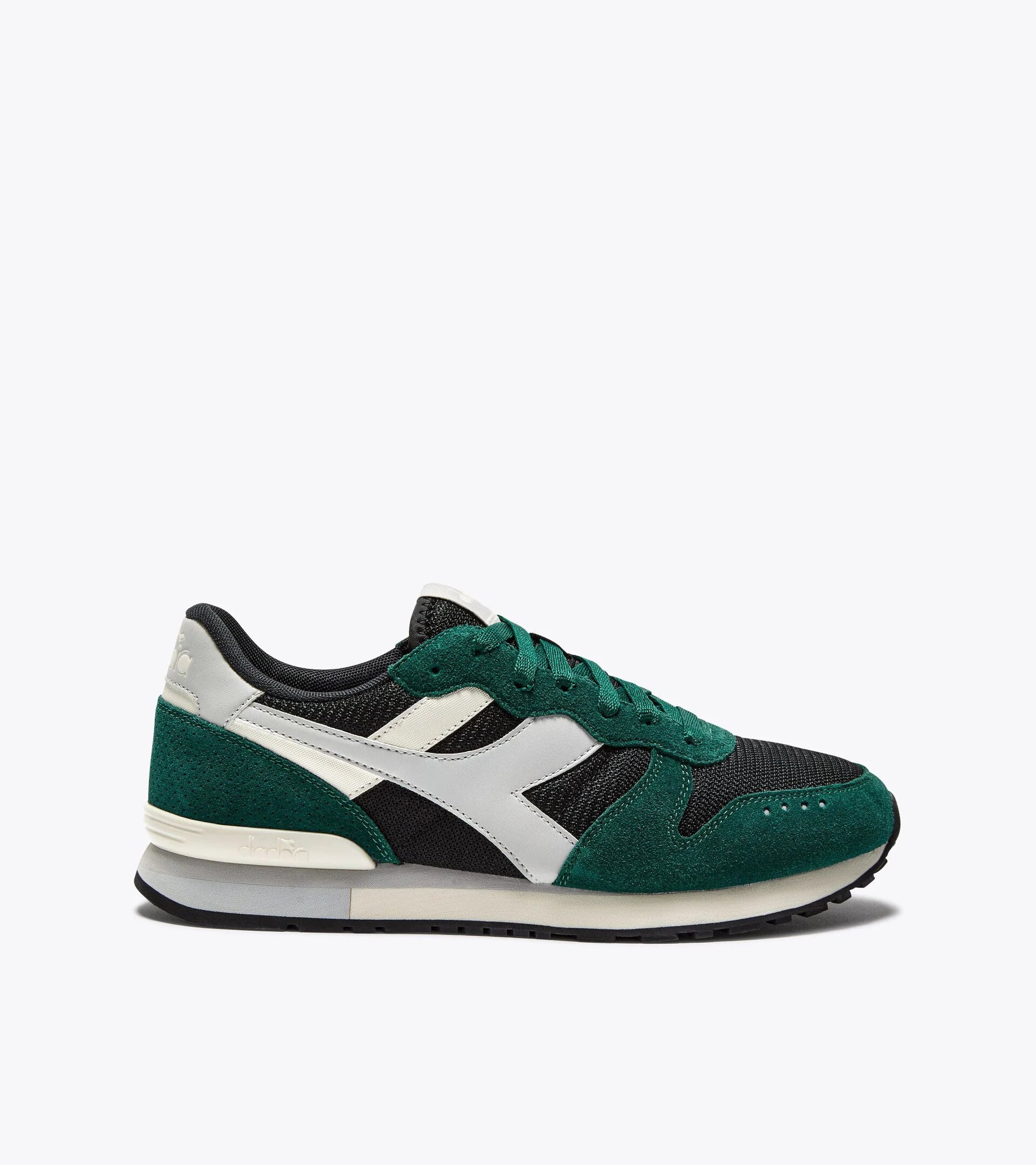 Diadora Camaro Trainers - Black/Rainforest