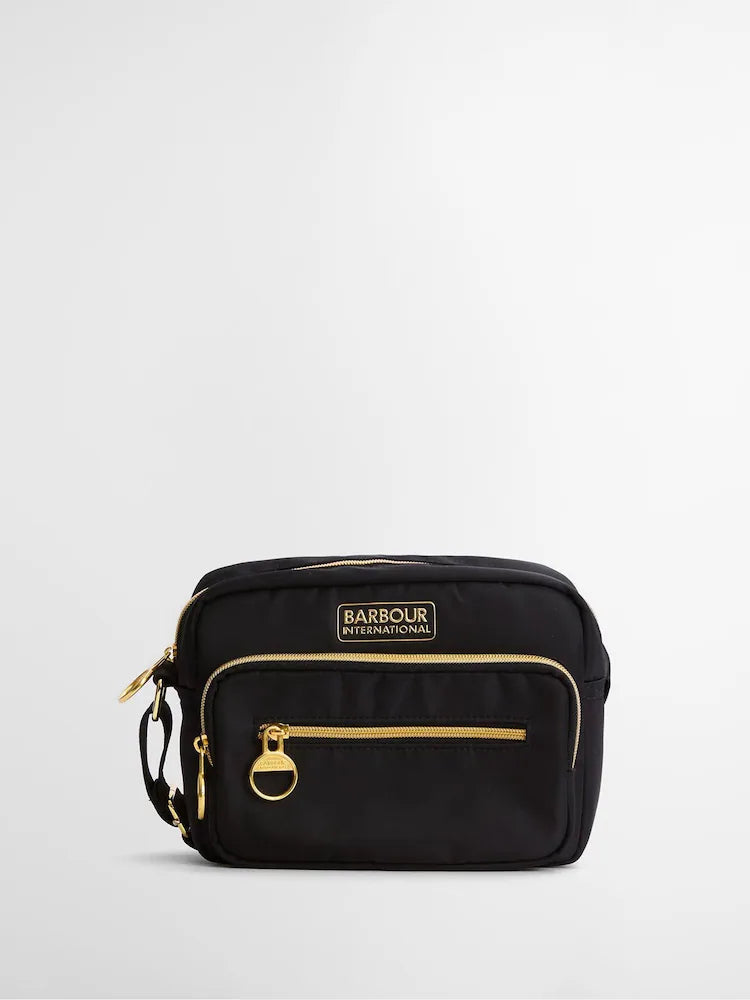 Barbour International Qualify Crossbody Bag - Black