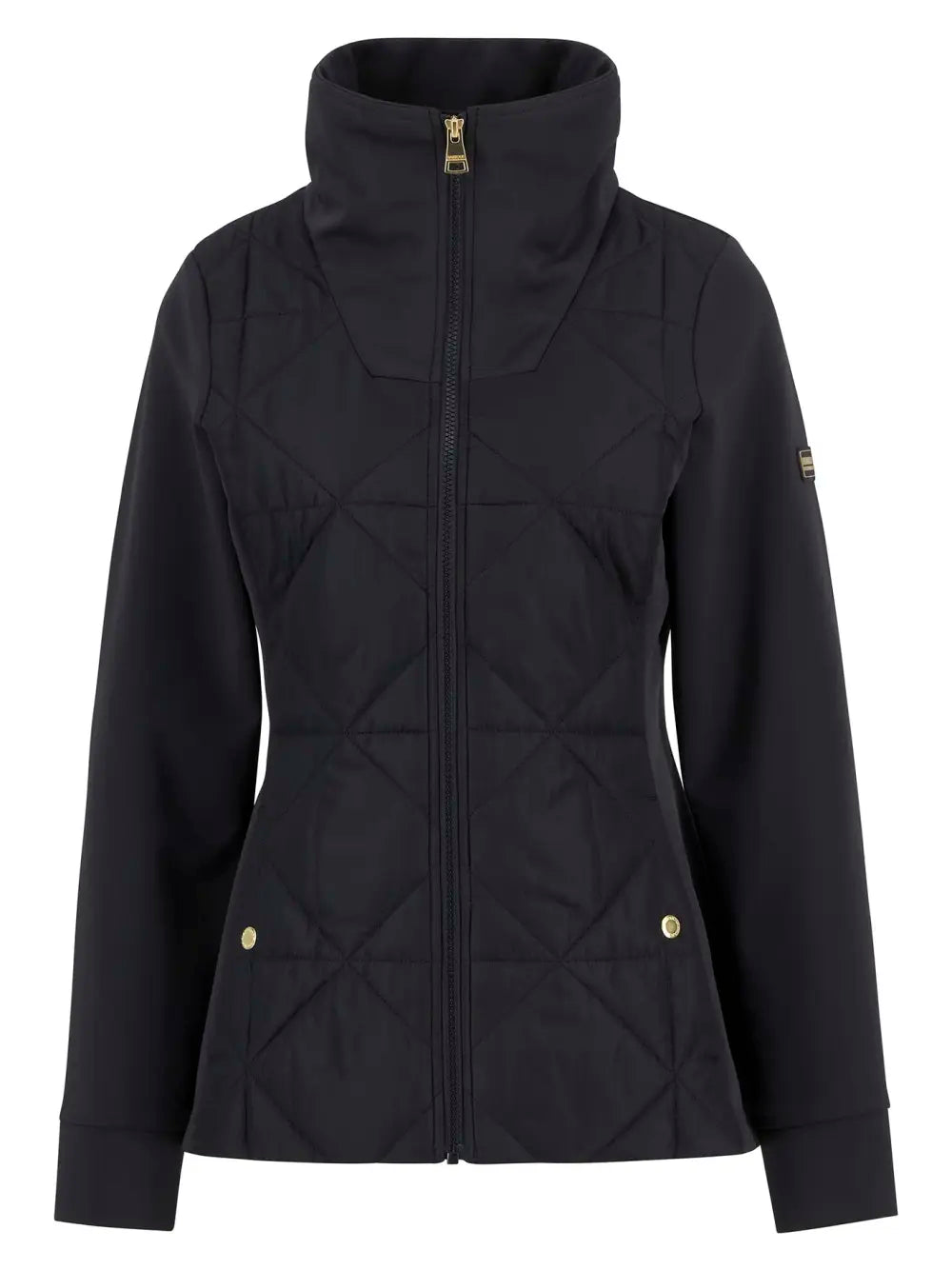 Barbour International Kya Quilted Sweatshirt - Black