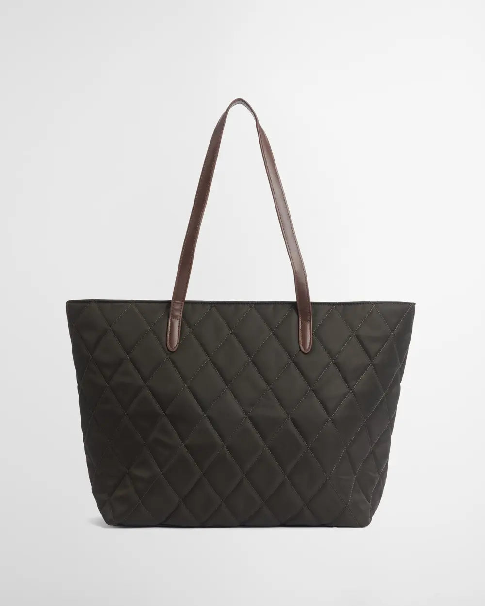 Barbour Quilted Tote Bag - Olive