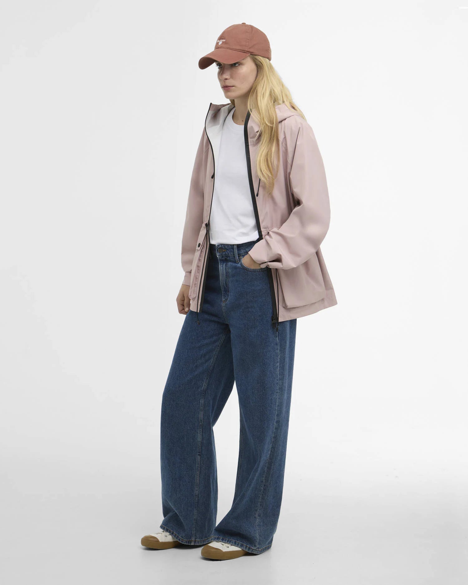 Barbour Dovecragg Waterproof Jacket - Gardenia Pink