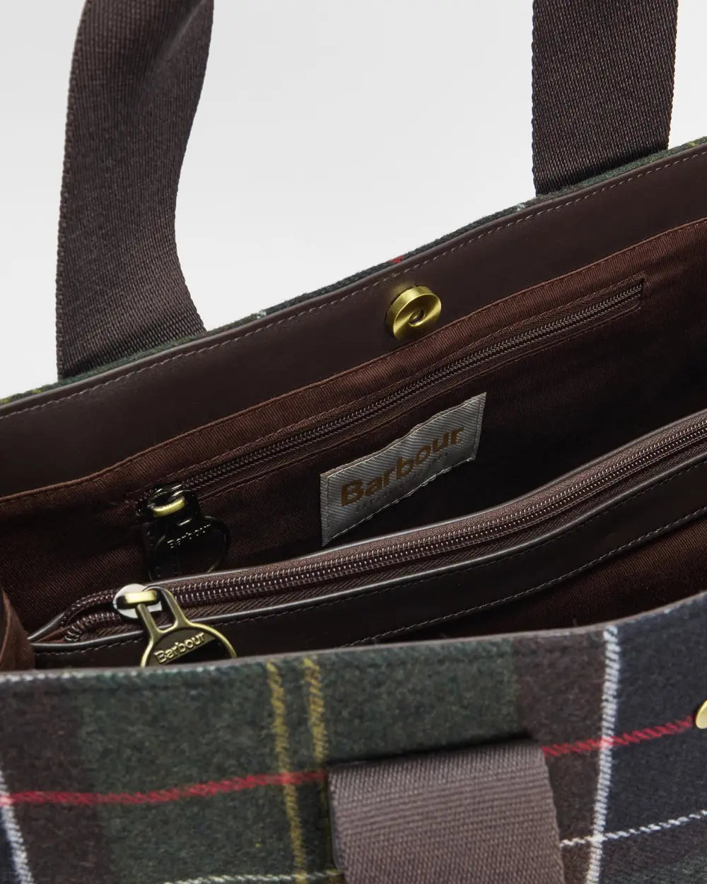 Barbour Tunrberry Tartan Tote Bag - Classic Tartan