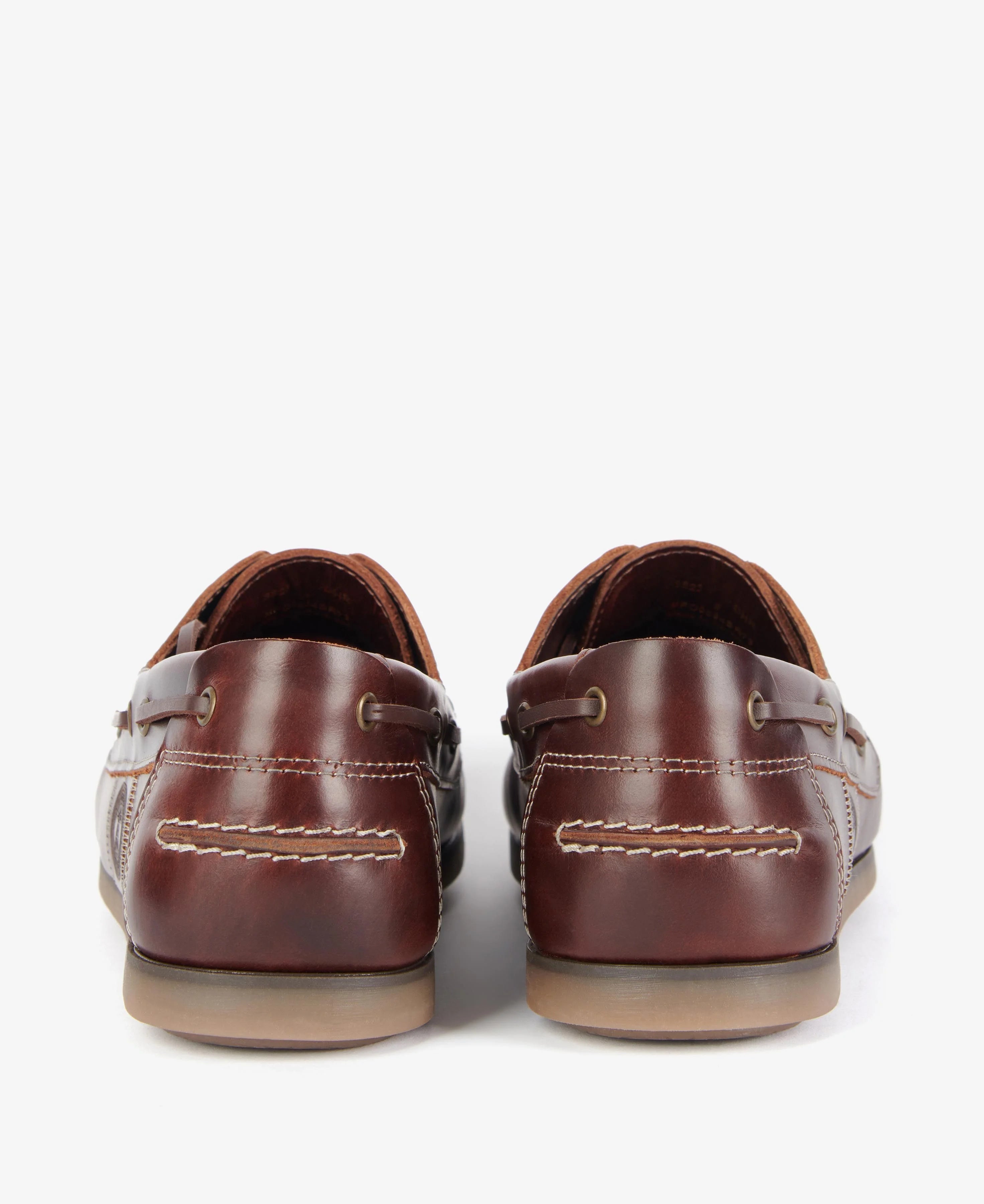 Barbour Wake Boat Shoes - Mahogany