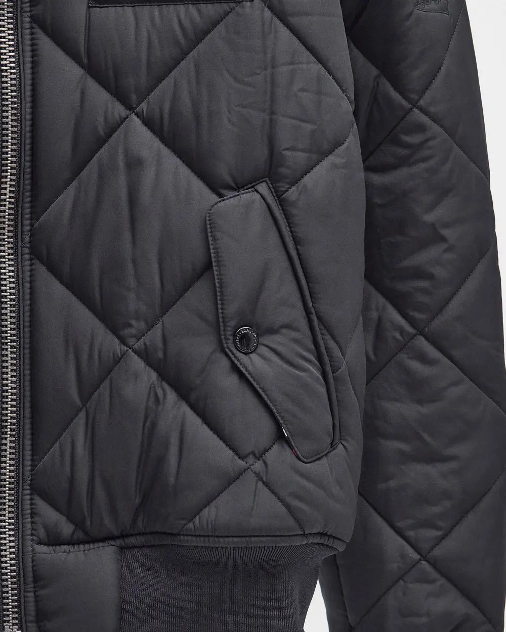 Barbour International SMQ Quilted Merchant Jacket - Black