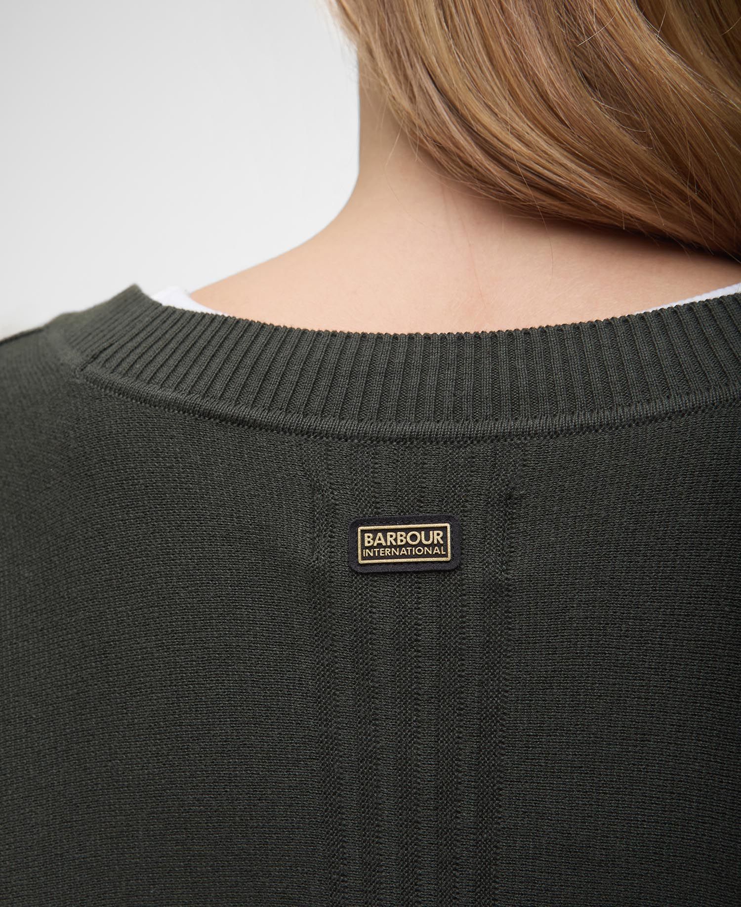 Barbour International Sierra Knitted Jumper - Envy