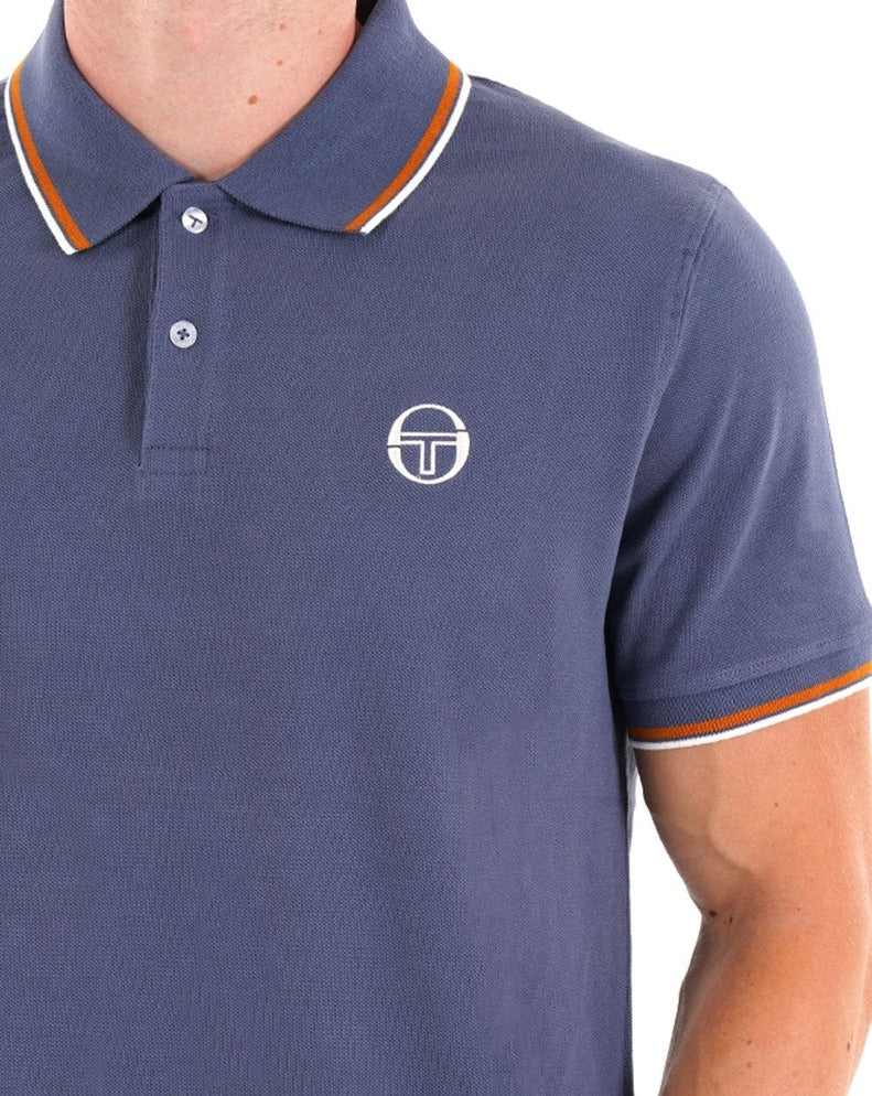 Sergio Tacchini 020 Polo Shirt - Vintage Indigo