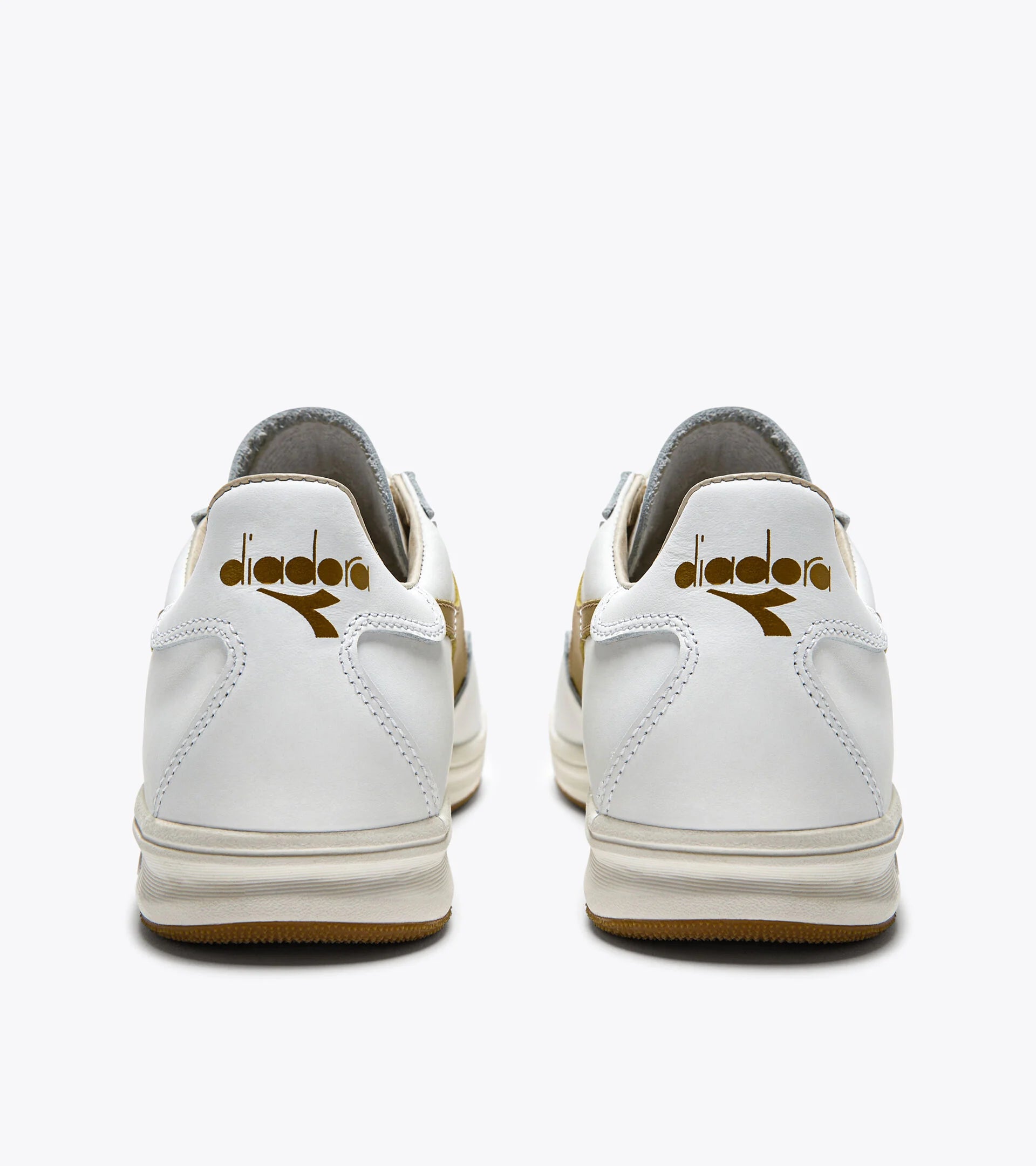 Diadora B.Elite Heritage Italia Sport - White/Gold