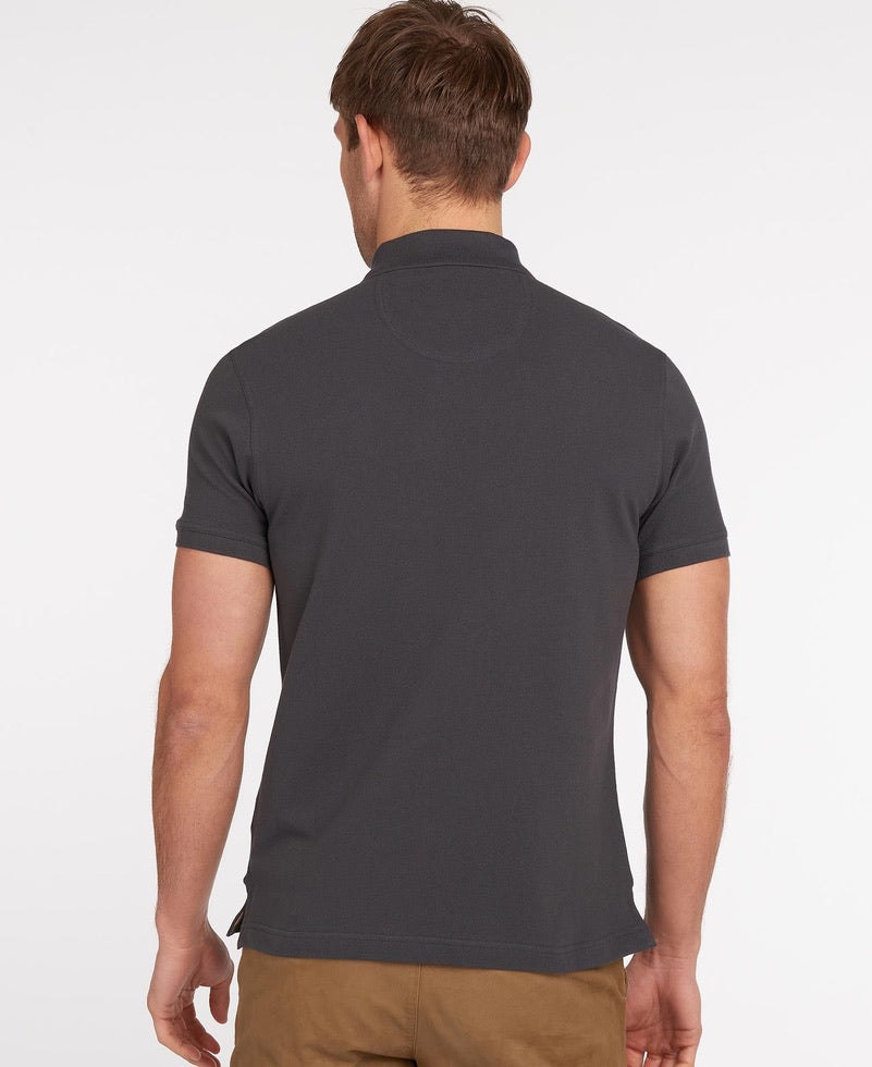 Barbour Tartan Pique Polo Shirt - Navy/Dress Tartan