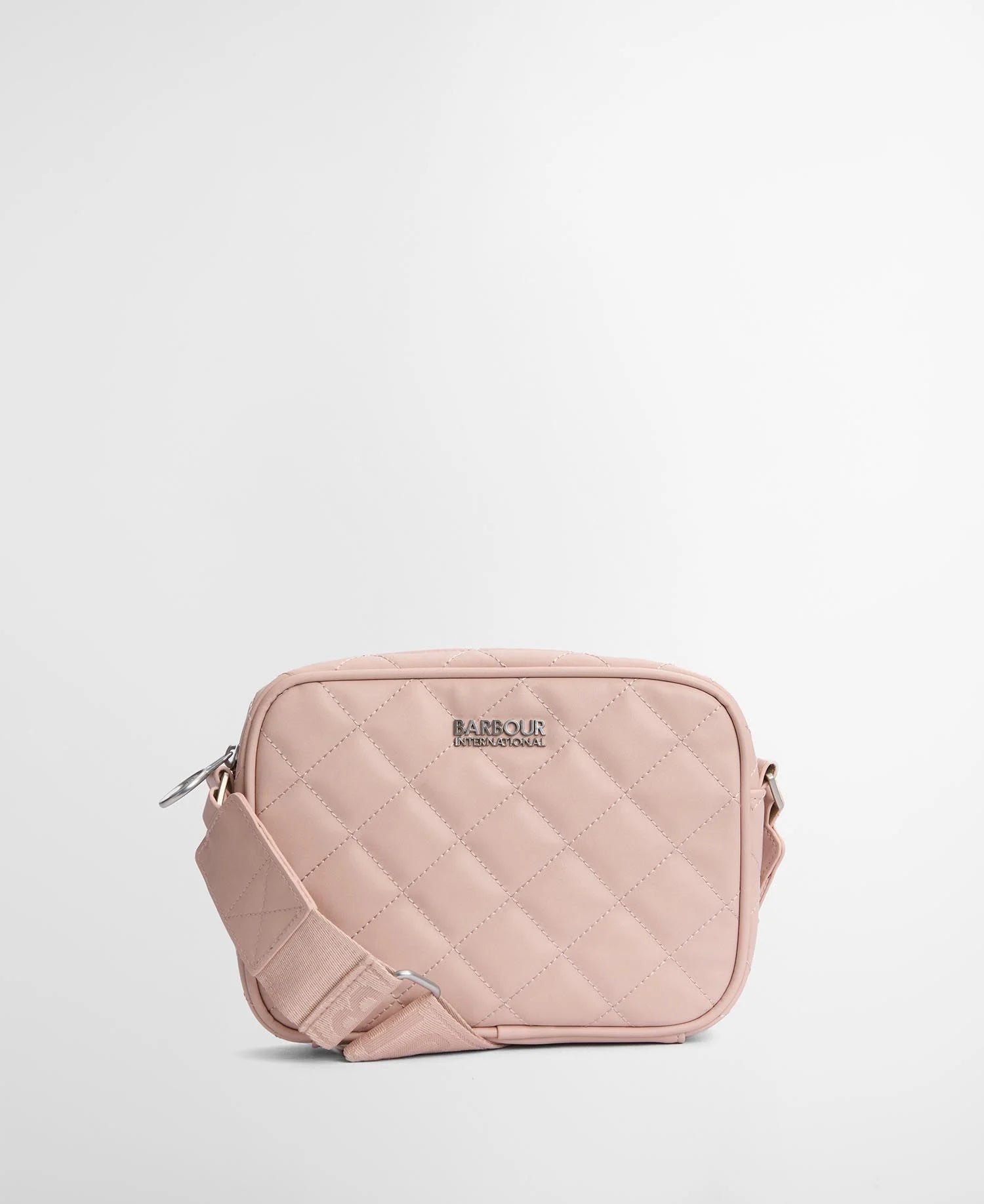 Barbour International Quilted Sloane Crossbody Bag - Pale Mauve