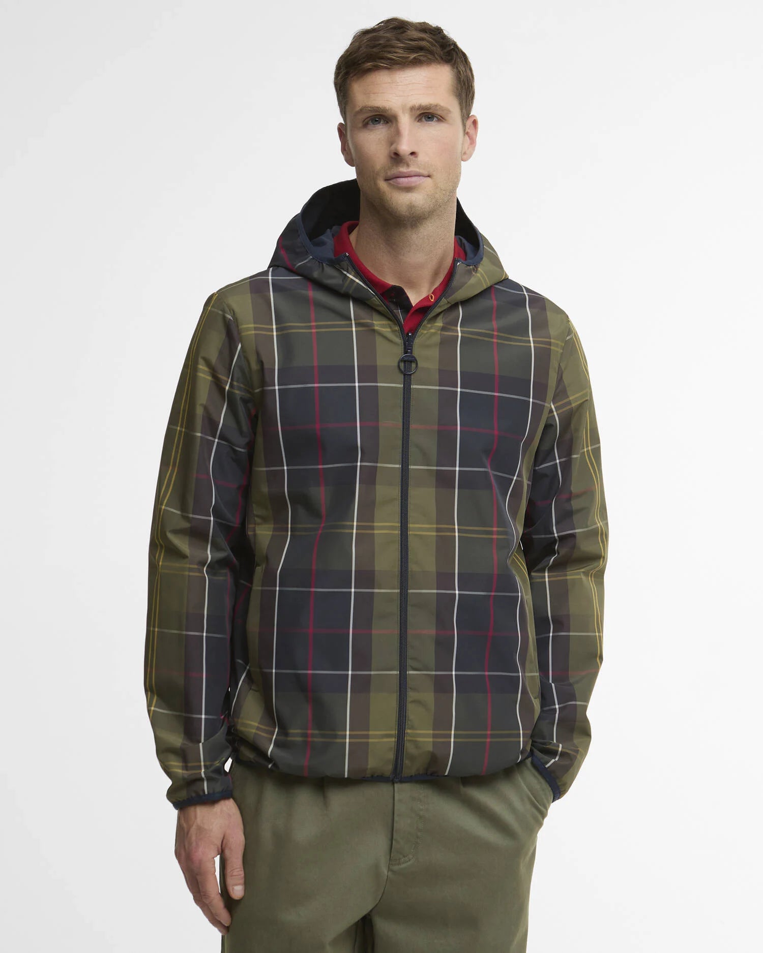 Barbour Reversable Kemble Showerproof Jacket - Navy