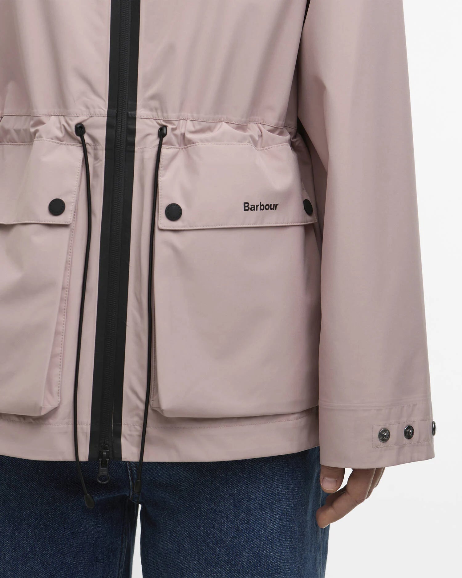 Barbour Dovecragg Waterproof Jacket - Gardenia Pink