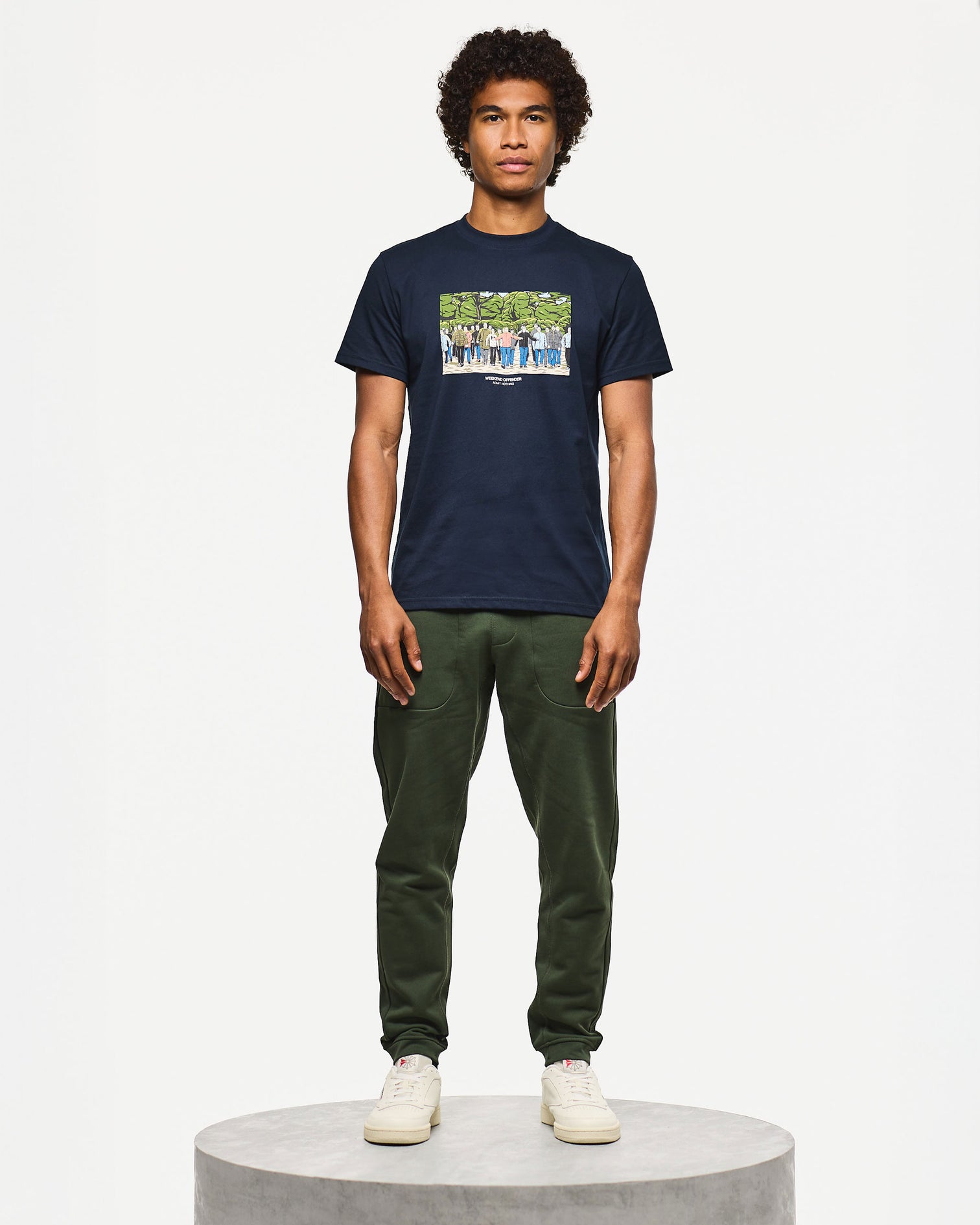 Weekend Offender GSE Graphic T-Shirt - Navy