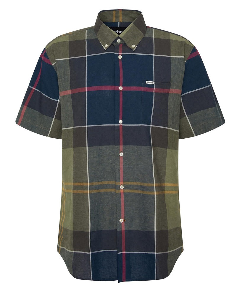 Barbour Douglas Short Sleeved Shirt - Classic Tartan