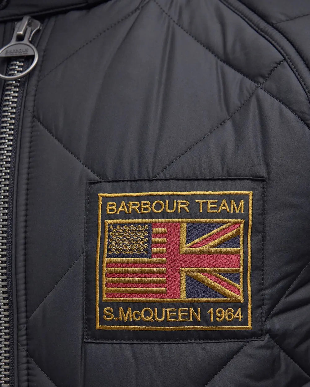 Barbour International SMQ Quilted Merchant Jacket - Black