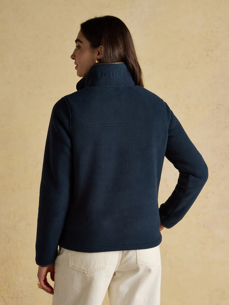 Joules Heritage Quarter Zip Fleece - Navy