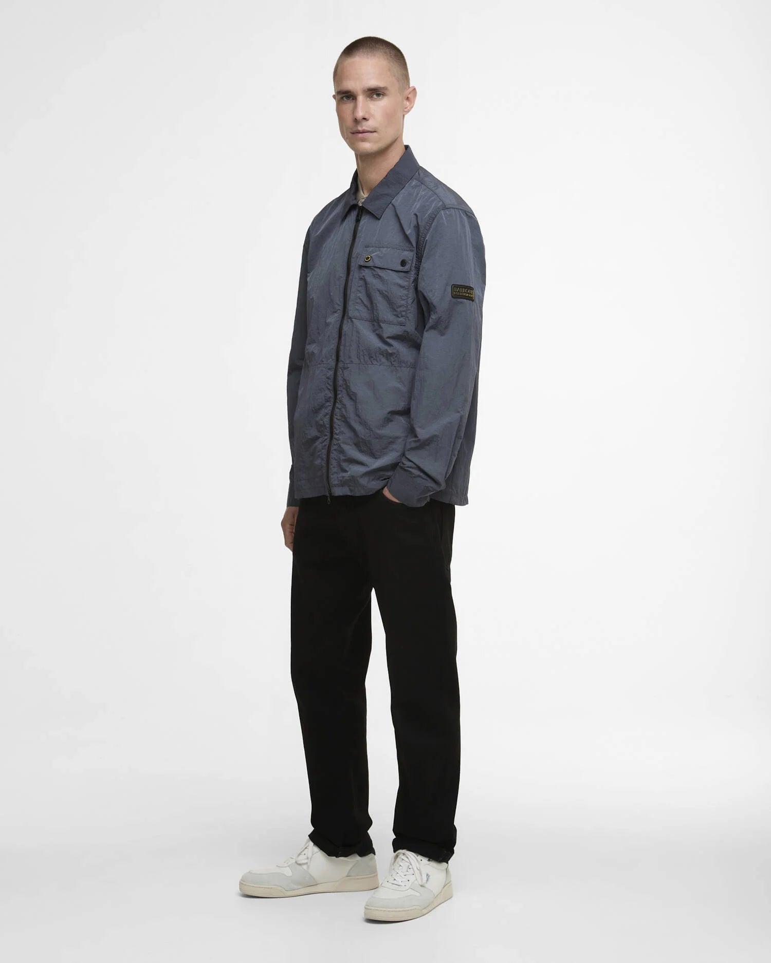 Barbour International Inline Overshirt - Storm Grey