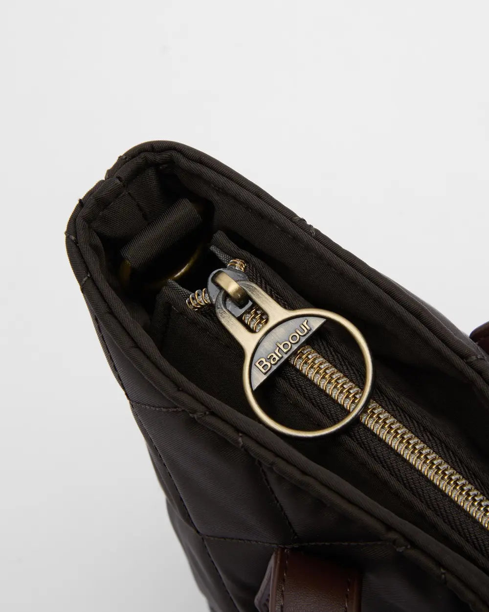 Barbour Mini Quilted Tote Bag - Olive