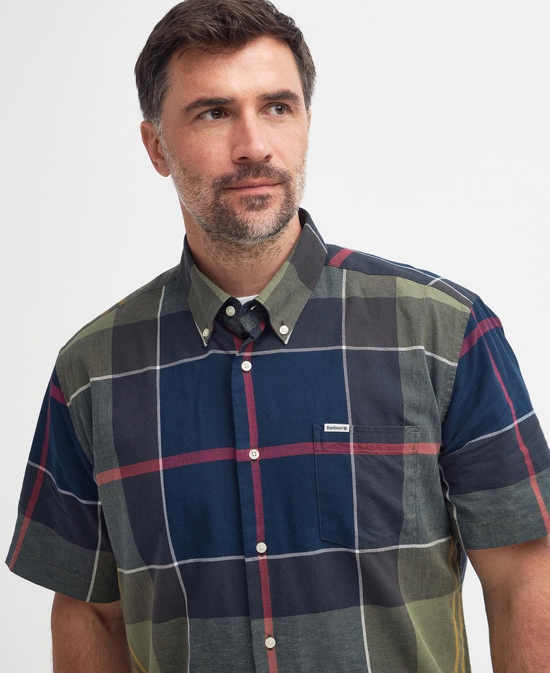 Barbour Douglas Short Sleeved Shirt - Classic Tartan