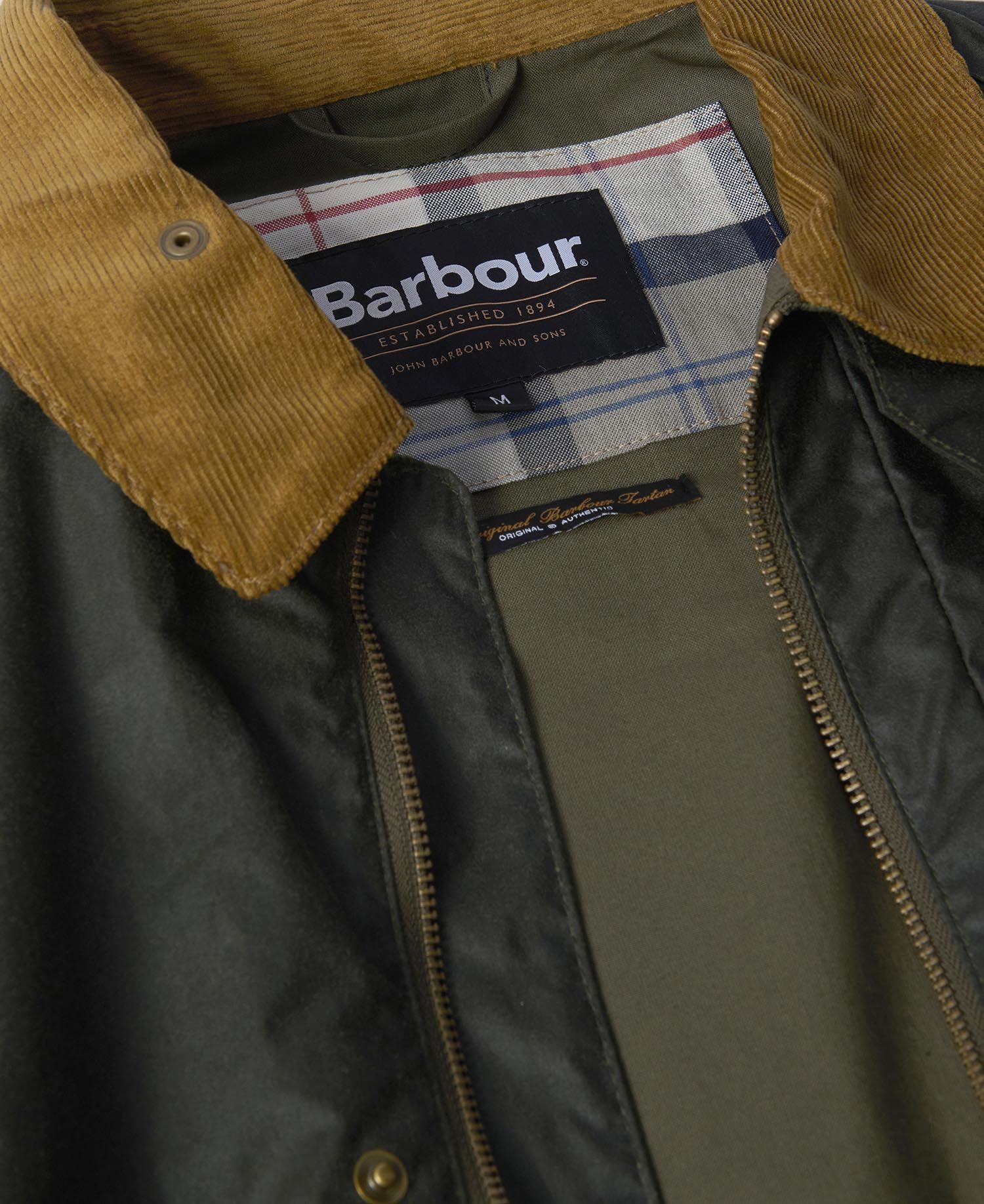 Barbour Modern Bedale Wax Jacket - Olive