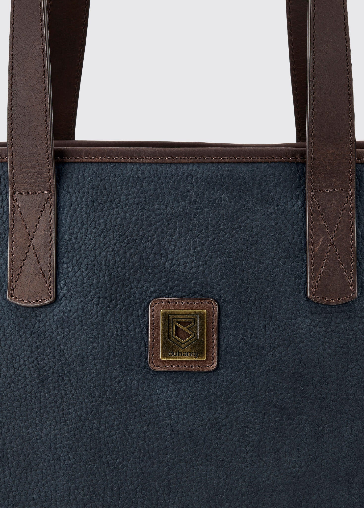 Dubarry Rosemount Tote Bag - Navy/Brown