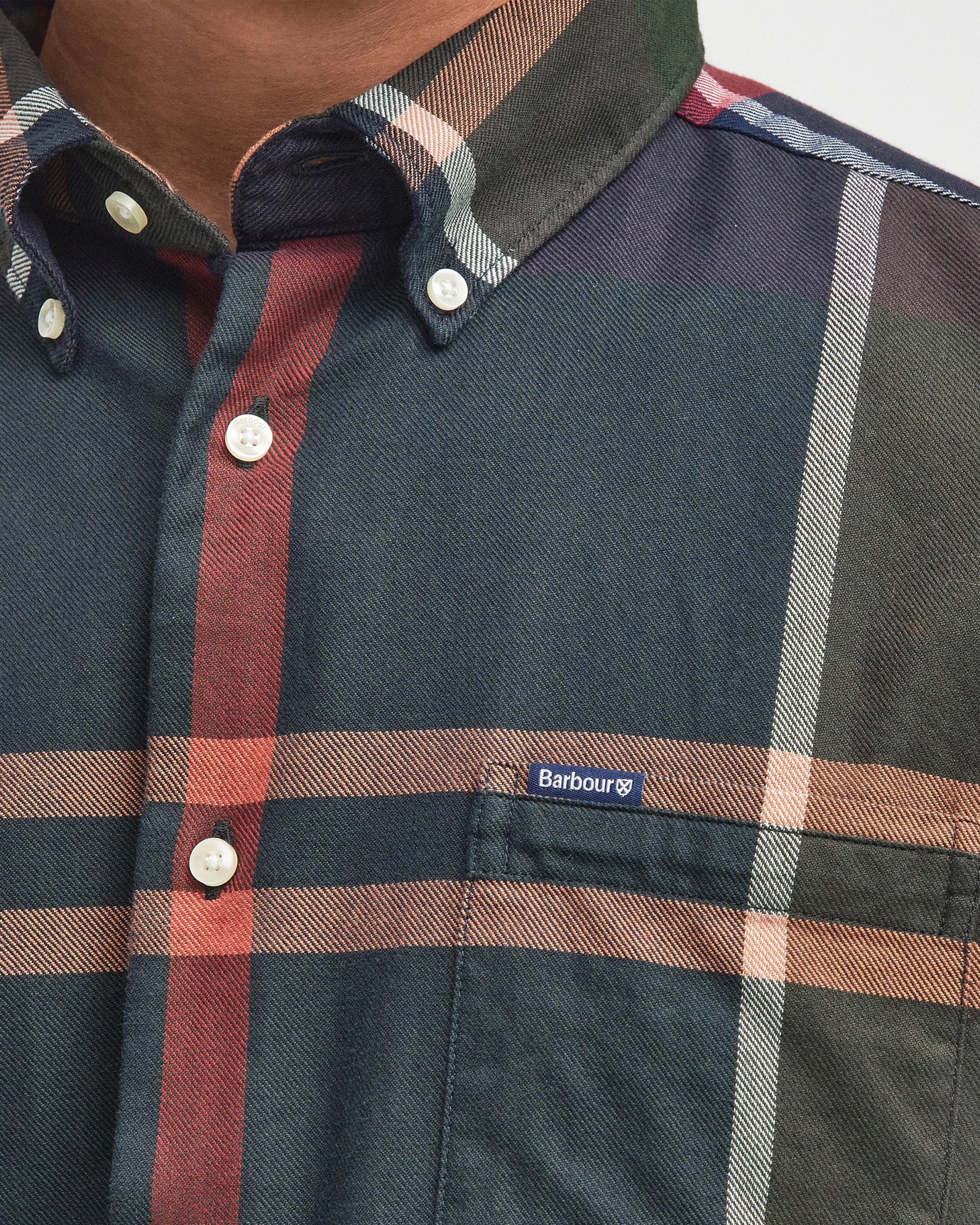 Barbour Dunoon Tailored Shirt - Classic Tartan