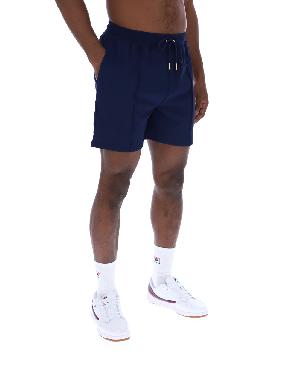 FILA Eusebio Pin Truck Shorts - Fila Navy