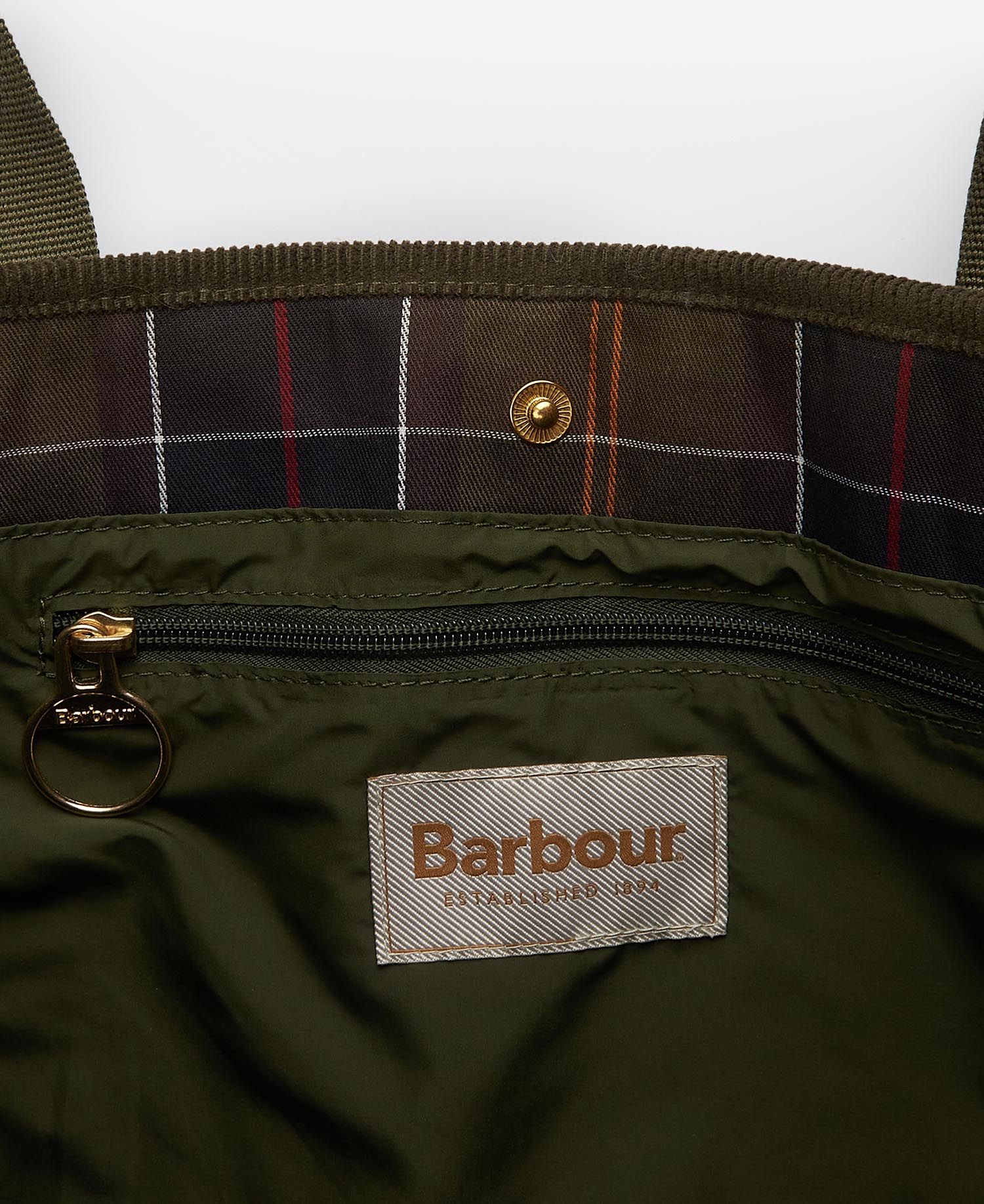Barbour Healy Tote Bag - Olive