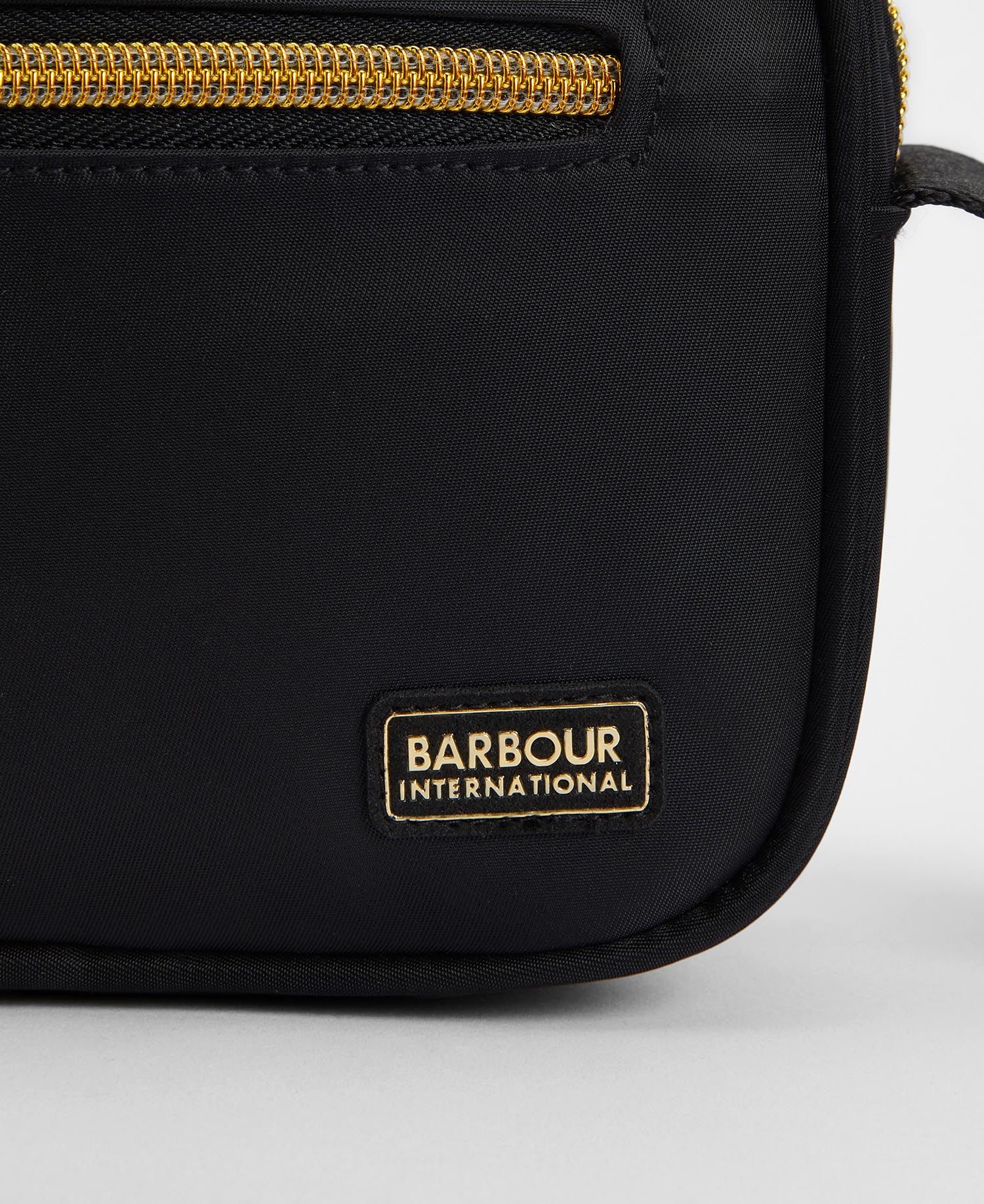 Barbour International Qualify Micro Crossbody Bag - Black