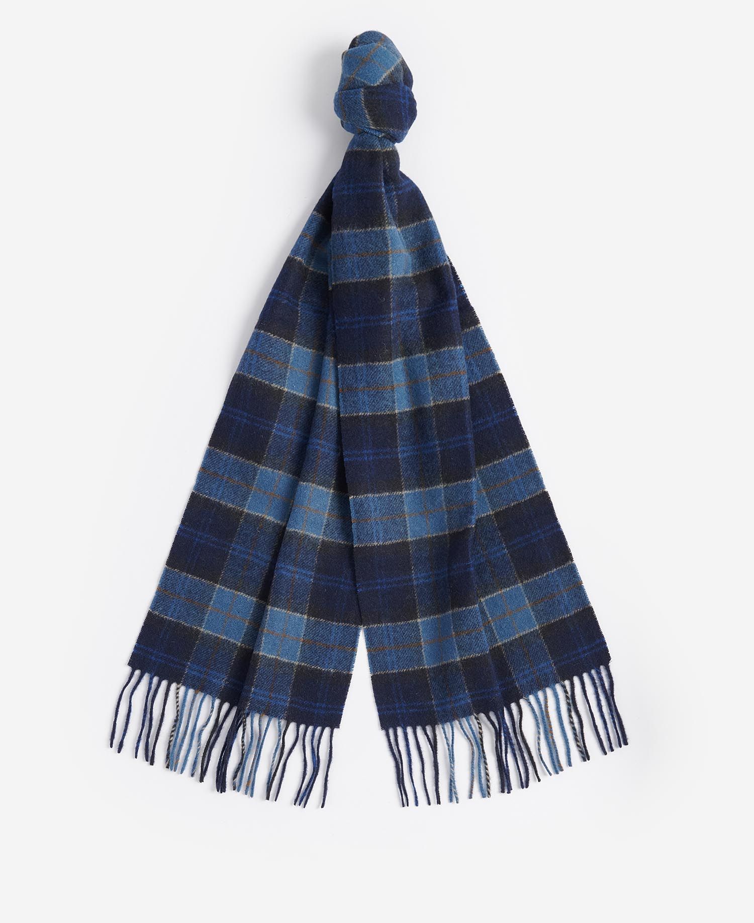 Barbour Tartan Lambswool Scarf - Midnight Tartan