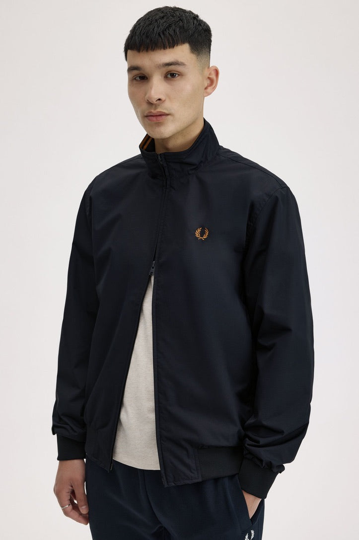 Fred Perry Brentham Jacket - Navy