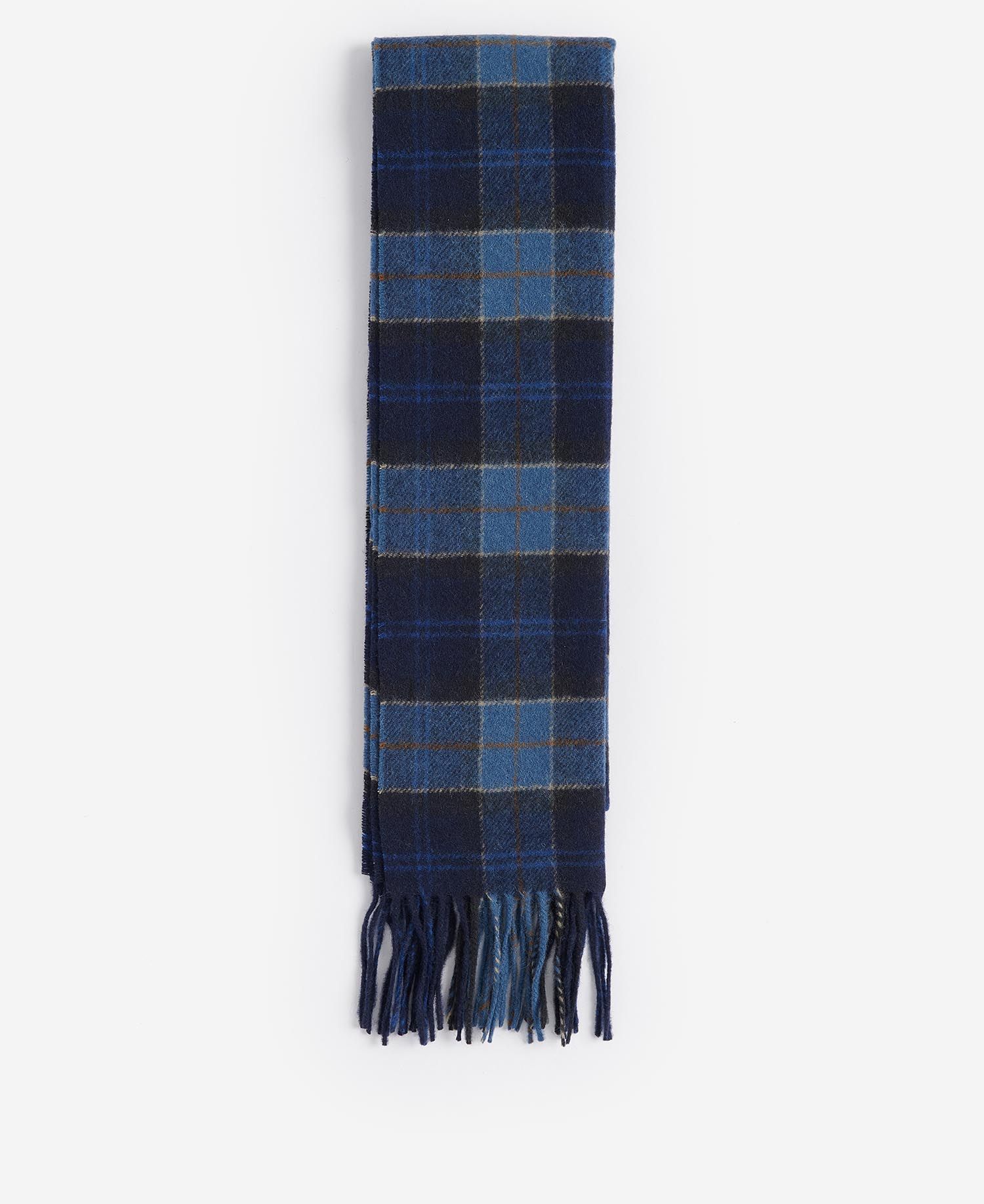 Barbour Tartan Lambswool Scarf - Midnight Tartan