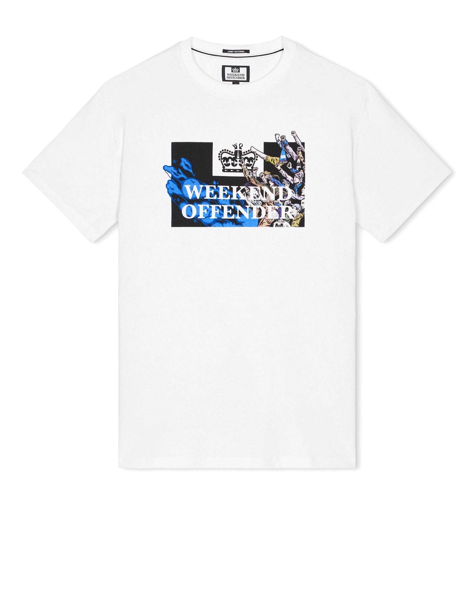 Weekend Offender Molazza Graphic T-Shirt - White