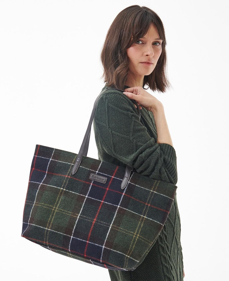Barbour Witford Tartan Tote Bag - Classic Tartan
