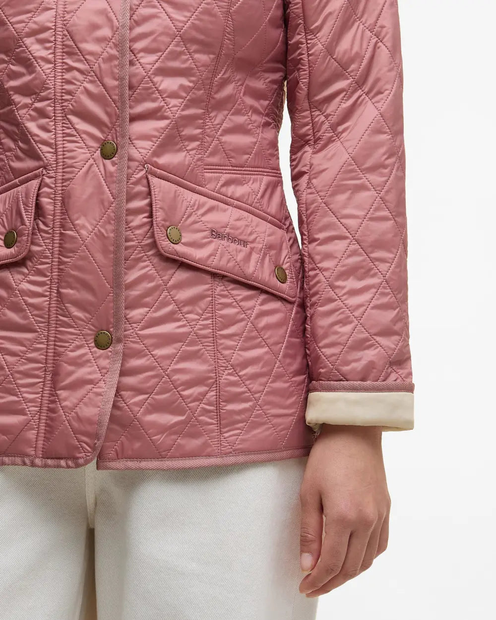 Barbour Cavalry Polarquilt Jacket - Arabesque Pink