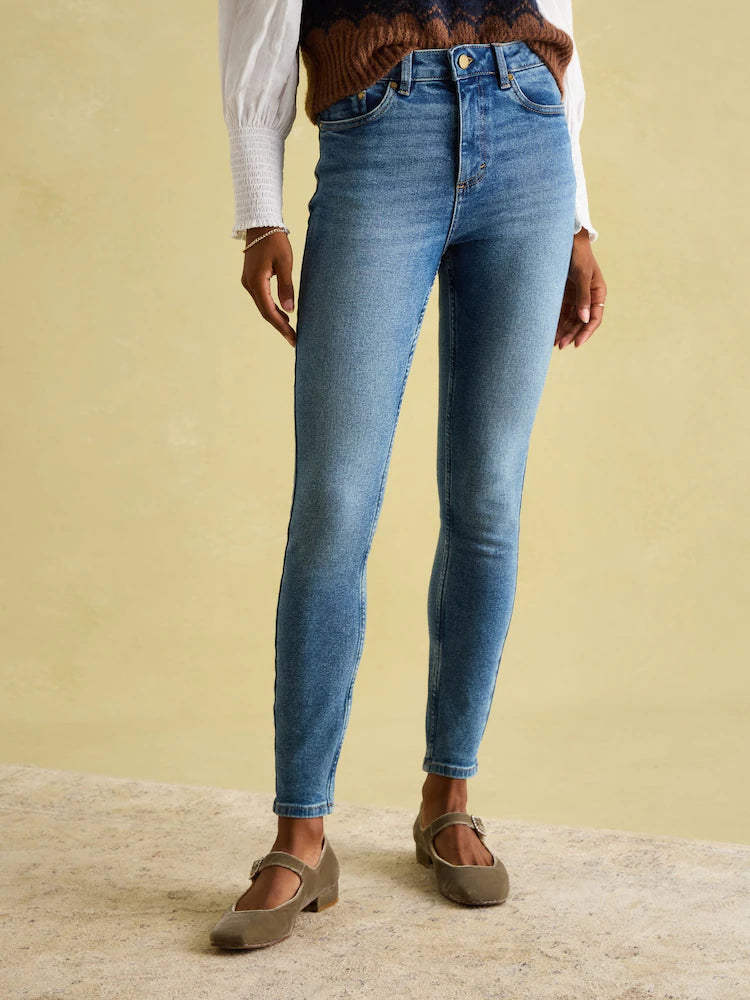 Joules Mid Blue Skinny Fit Jeans