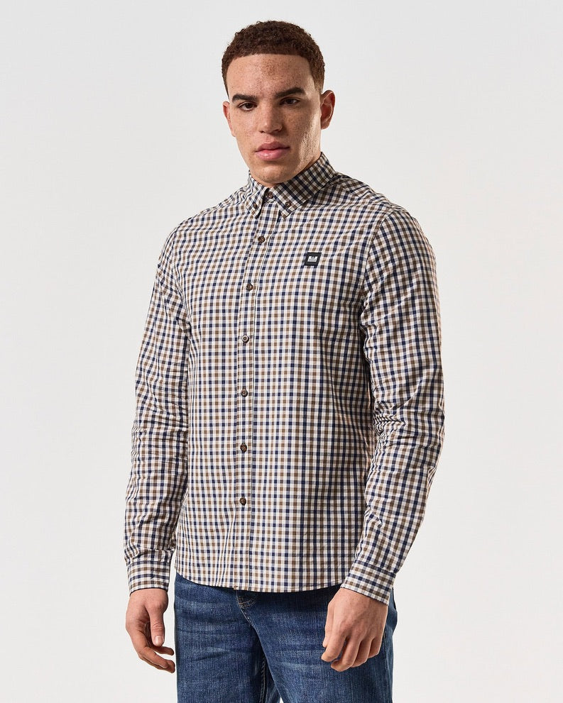 Weekend Offender Lisbon Shirt - Mid House Check