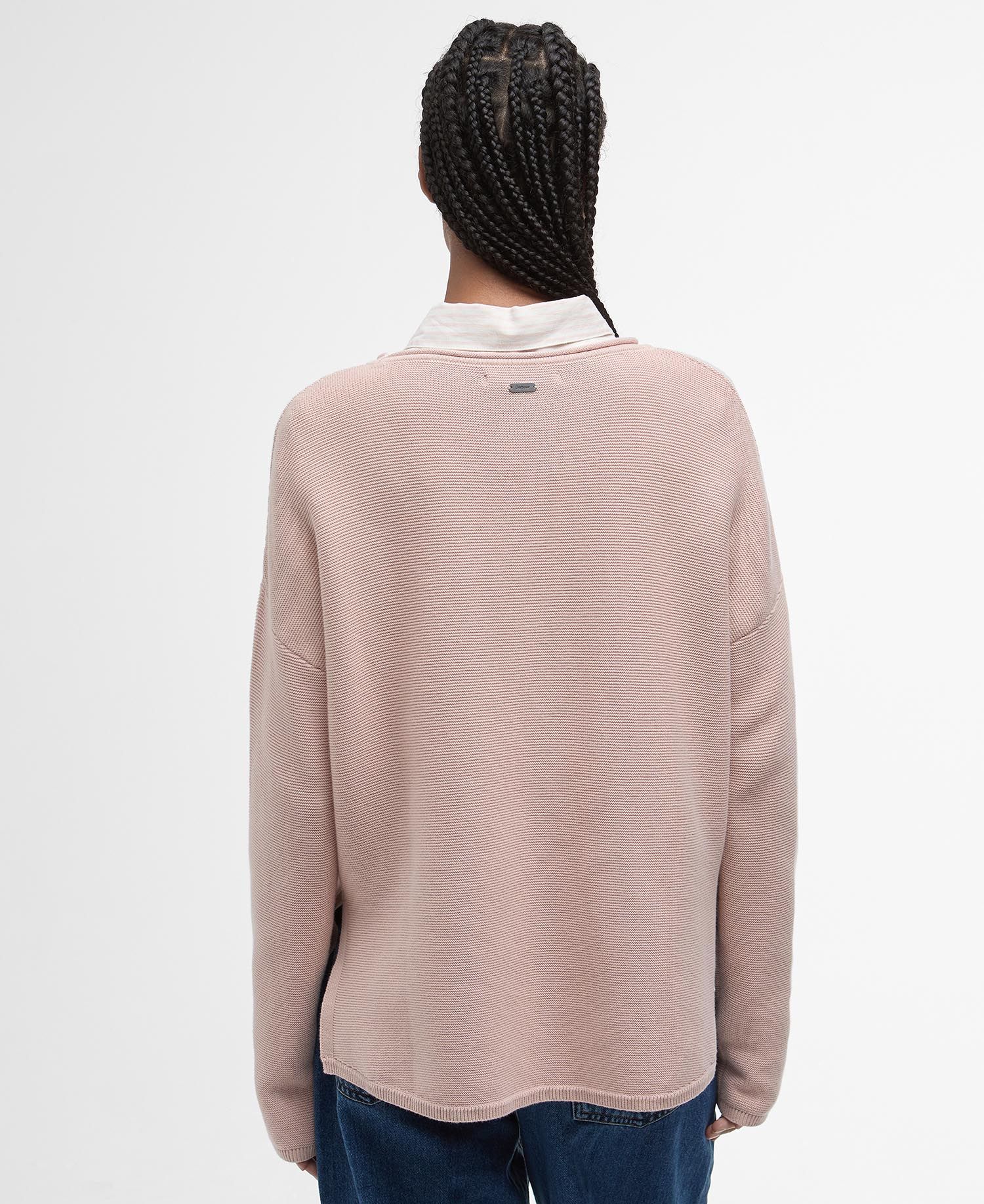 Barbour Marine Knitted Jumper - Primrose Pink
