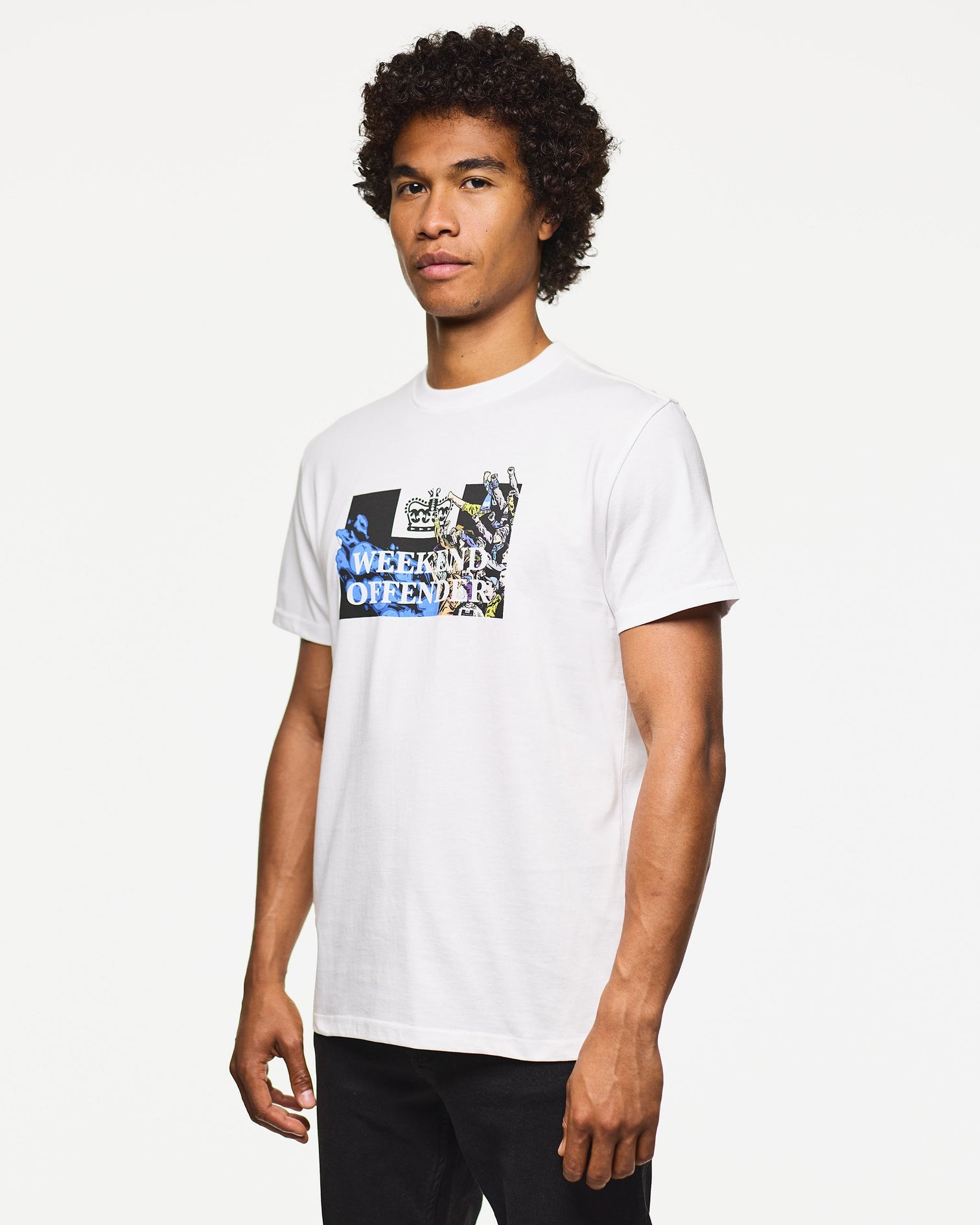 Weekend Offender Molazza Graphic T-Shirt - White