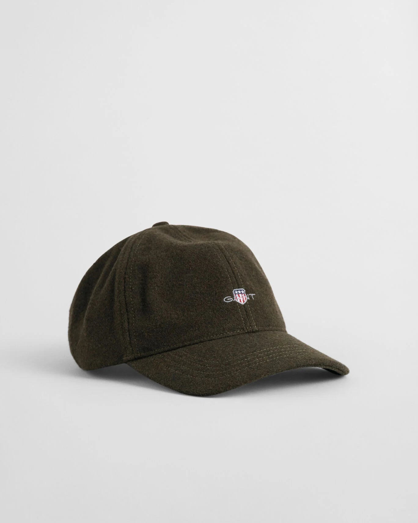 Gant Shield Melton Cap - Juniper Green