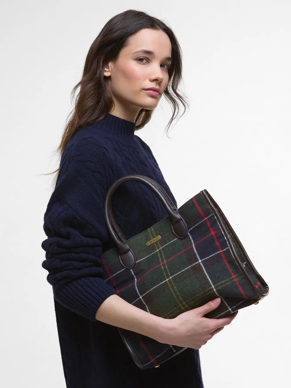 Barbour Barhill Tartan Tote Bag - Classic Tartan