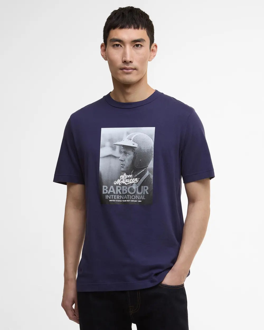 Barbour International SMQ Port T-Shirt - Royal Blue
