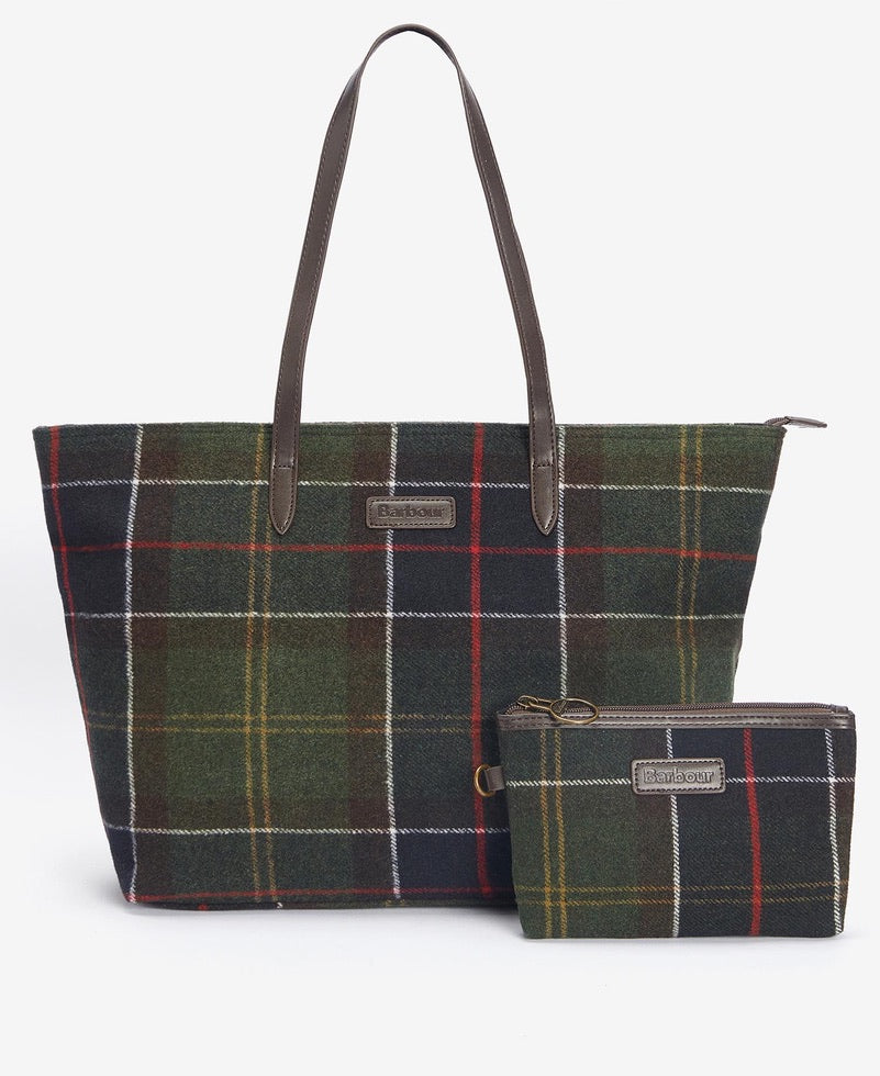 Barbour Witford Tartan Tote Bag - Classic Tartan