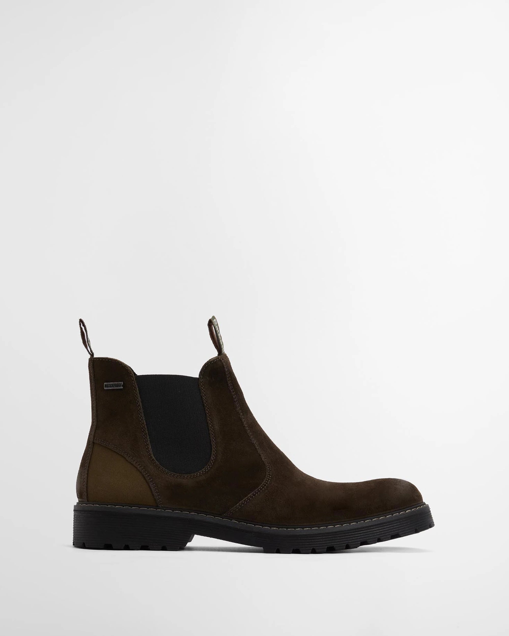 Barbour Patton Chelsea Boots - Oiled Brown