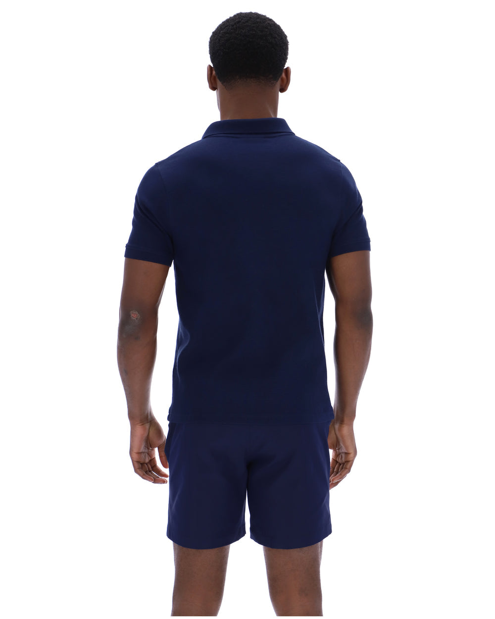 FILA Tristiano Textured Polo - Fila Navy