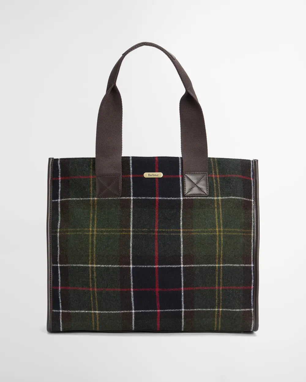 Barbour Tunrberry Tartan Tote Bag - Classic Tartan