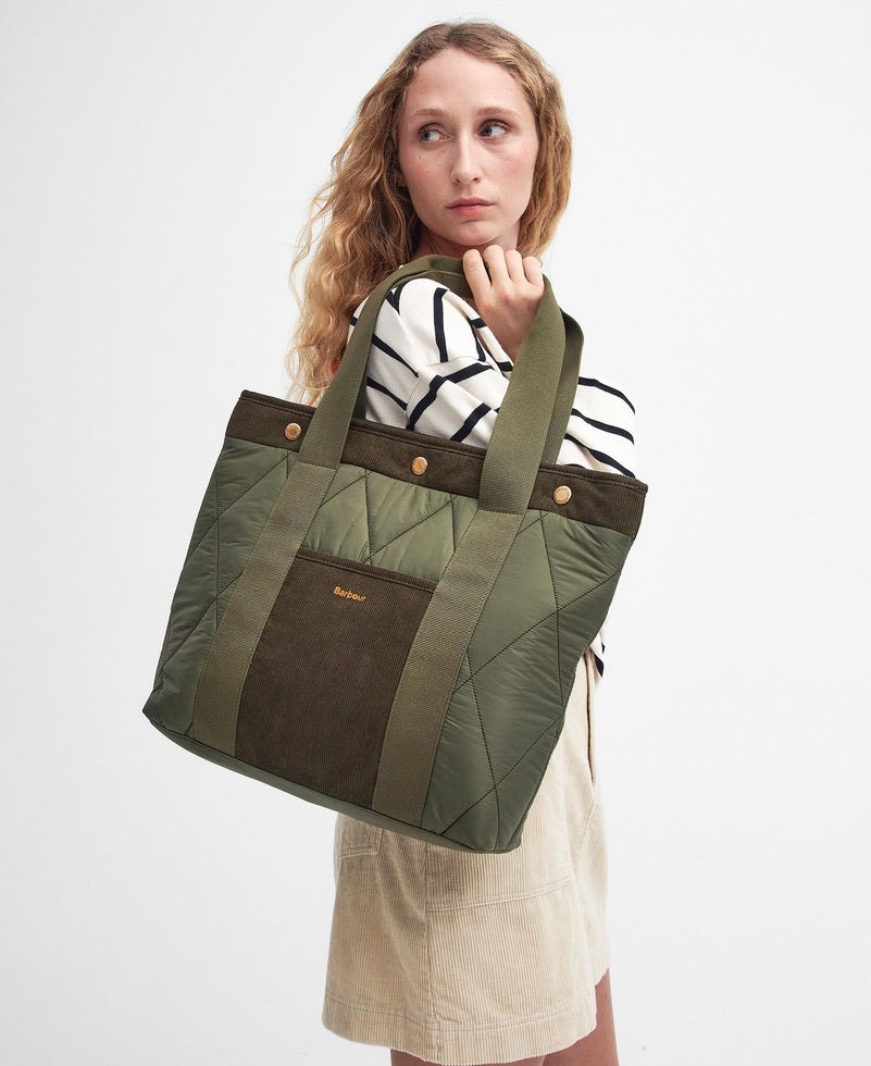 Barbour Healy Tote Bag - Olive